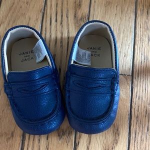 Janie and Jackie leather loafers